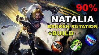 23 KILLS! YOU SHOULD TRY THIS NATALIA ROTATION | NATALIA BEST BUILD | MLBB