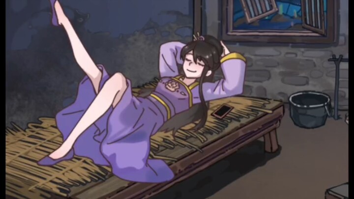 这娘娘是胆大！要是没有我早嘎了