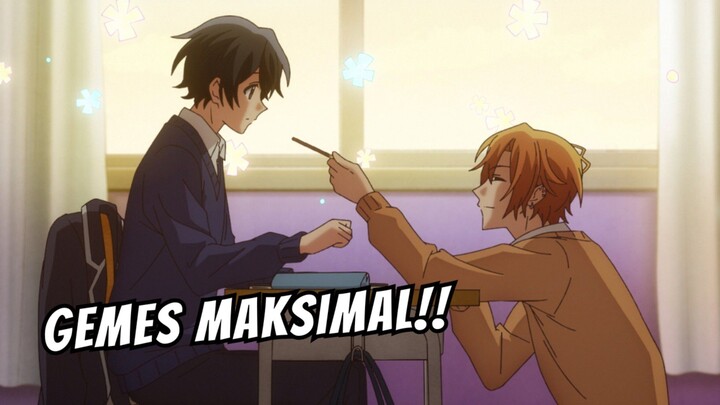 Kisah Romantis Cowok Cool dan Fudanshi, Review Sasaki to Miyano