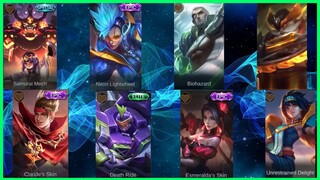 NEW SKINS MOBILE LEGENDS | ALL UPCOMING SKINS MOBILE LEGENDS 2020