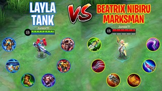 Layla Tank Vs Beatrix Nibiru Marksman 😍