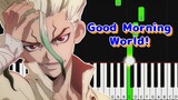 Good Morning World! - Dr. Stone OP - Piano Arrangement (Synthesia) by TAM