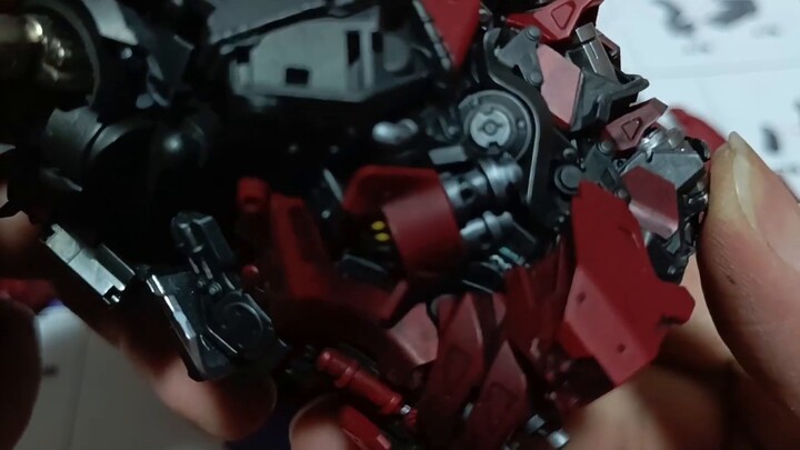 Glue making intermediate report Vol.1 April 12, 2023 Saint Sky Gaiden Optimus Prime skeleton stains 