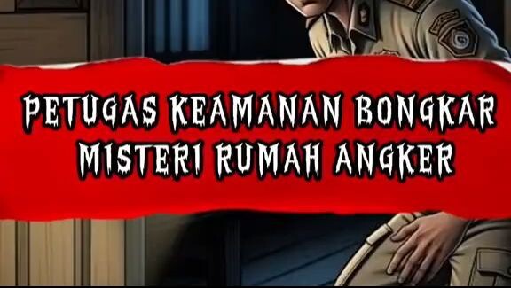 PETUGAS KEAMANAN BONGKAR MISTERI RUMAH ANGKER !