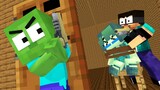 Monster School: Noob Zombie became a Hero - Sad Story | Minecraft Animation
