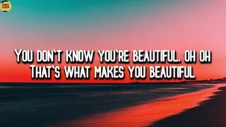 What makes you beautiful Lyrics