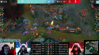 Tâm điểm trận đấu giữa AL và EDG phần 6 #game #LOL