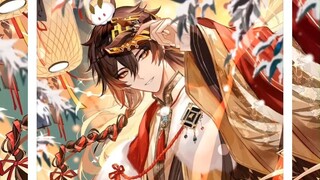 [live2d Dynamic] Hình nền Zhongli từ Genshin Impact
