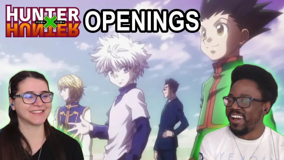 Hunter X Hunter 11 All Openings 1 6 Reaction Anime Op Reaction Bilibili