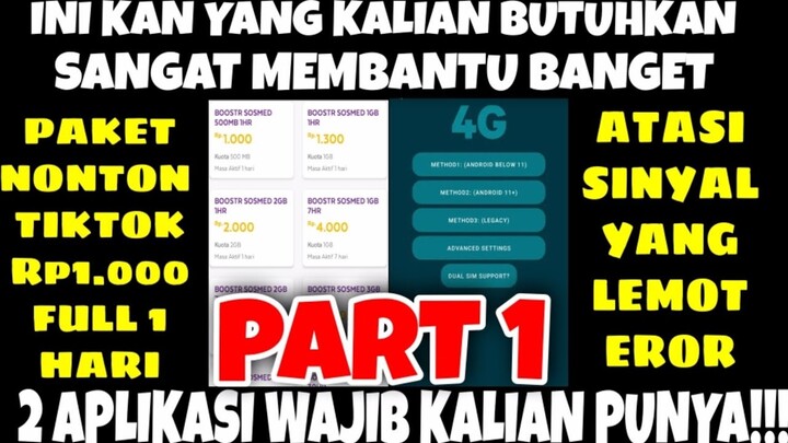 Aplikasi Aplikasi Yang Sangat Berguna Untuk Kehidupan Sehari Hari Part 1 | Paket Murah & Kunci 4G