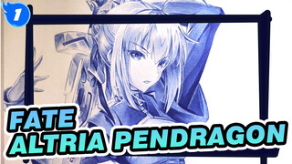 [Fate] Menggambar Pendragon dengan Bolpen_1