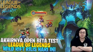 AKHIRNYA OPEN BETA TEST LOL WILD RIFT RILIS HARI INI! SKUY LANGSUNG DOWNLOAD!