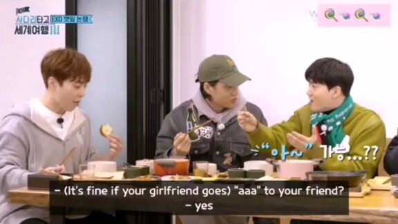 Exo Talking about girlfriends
