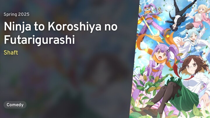 Ep - 1 Ninja to Koroshiya no Futarigurashi [SUB INDO]