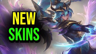 NEW SKINS Splash Arts & In Game | League of Legends