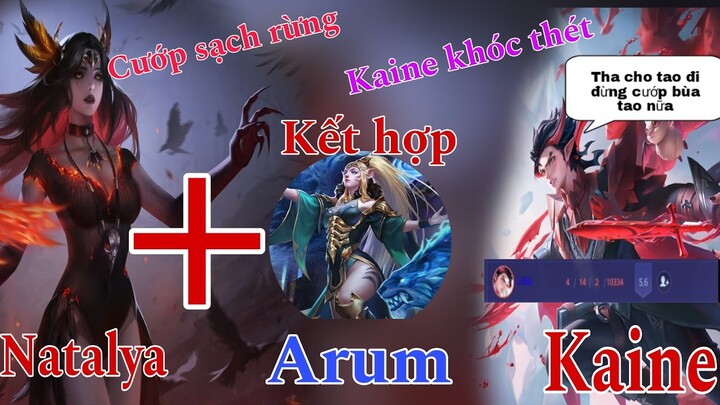Nata đi chung với Arum khiến kaine phải bất lực vì không ăn được con bùa nào cả | Hoàng Anh Nata