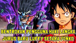 FULL ONE PIECE 1036, BENTROKAN PENGGUNA HAOSHOKU HAKI TINGKAT TINGGI, Jurus Baru LUFFY Setara YONKO