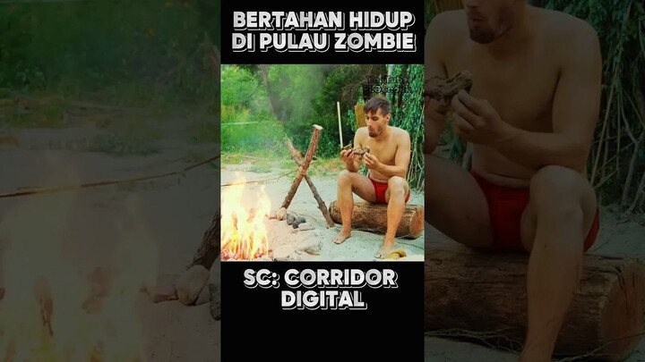 BERTAHAN DIPULAU ZOMBIE DENGAN ALAT TRADISIONAL #alurceritafilmpendek #rangkumfilm