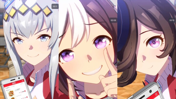 [สู้เพื่อฝัน ม้าสาวเดอร์บี้] คอลแลบกับ KFC สามม้าสาวนักกินจุเมื่อเจอออร์เดอร์จะตอบสนองยังไงนะ…