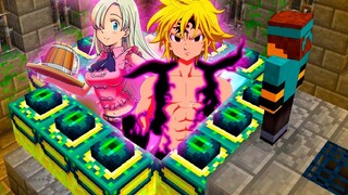 minecraft mas... Portal para o mundo de Nanatsu no Taizai!