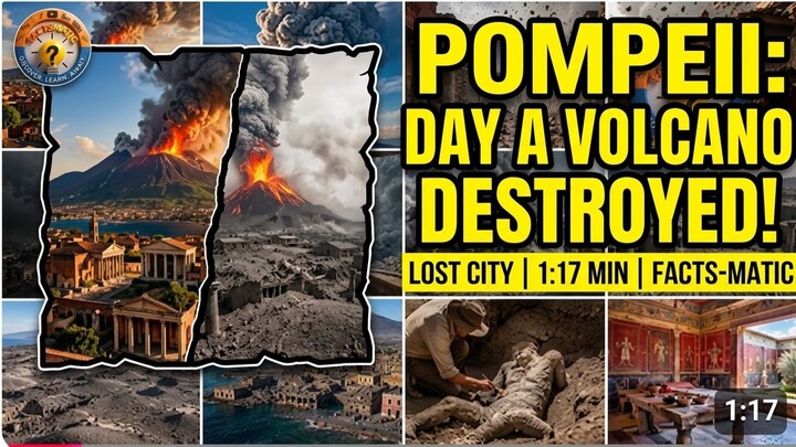 The Day a Volcano Destroyed Pompeii