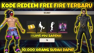 KODE REDEEM FREE FIRE TERBARU - DAPAT EMOTE CHRONO ?