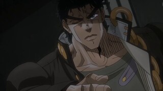 Is this the man possessed by the "evil spirit"? The way to open the can is so special, jojo stardust