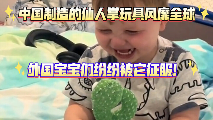 Chinese-made cactus toys are sweeping the globe—no foreign kid can resist their charm! They’ve compl