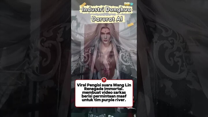 Viral VA Wanglin bikin video sarkas buat tim resmi Donghua Purple River