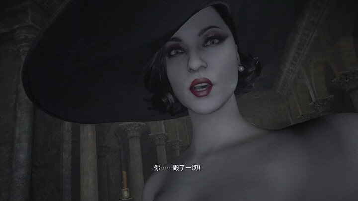 【Resident Evil 8】 Bản sửa đổi áo tắm đẹp của Lady Eight Feet