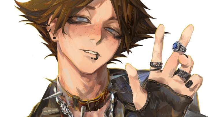 【procreate｜Volleyball Boy】Kakuna Rintaro