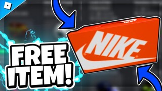 [FREE ITEM] HOW TO GET the NIKE SHOEBOX COSTUME - GET IT NOW!!! In Roblox Nikeland