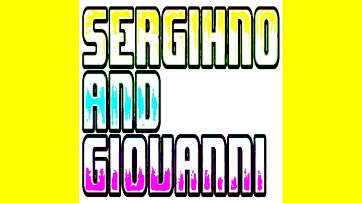 sergihnoandgiovanni - All The Speakers In The Cars