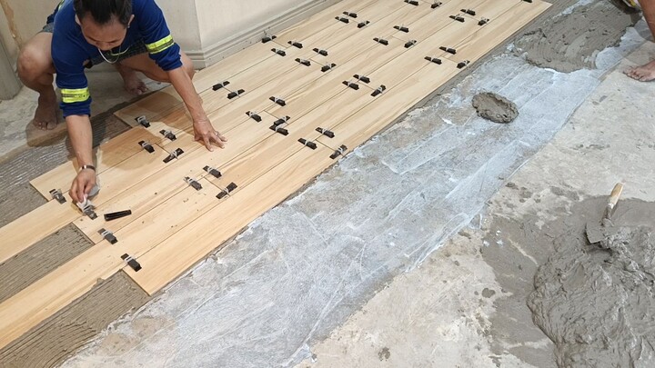 installation tiles