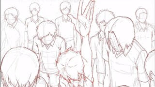 【Painting process｜"One more ball!"】