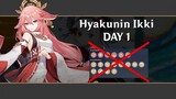DAY 1 Hyakunin Ikki - [Genshin Impact]