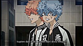 Tokyo Revengers S3 episode 1 //  kapten dan wakil divisi 4 // Angry dan smiley