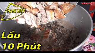 Lẩu vịt quay - ngon - nhanh - quá dễ làm - Nam Việt