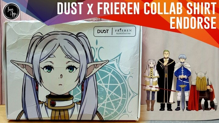 [ ENDORSEMENT ] DUST x Frieren : Beyond Journey's End 葬送のフリーレン Shirt Himmel ヒンメル Fern フェルン Stark