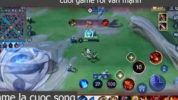 cuối game rồi vẫn mạnh p2 #gamelacuocsong