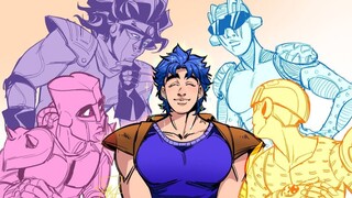 [JOJO] Pedang tinggi di depan! Mereka yang memiliki semangat emas...