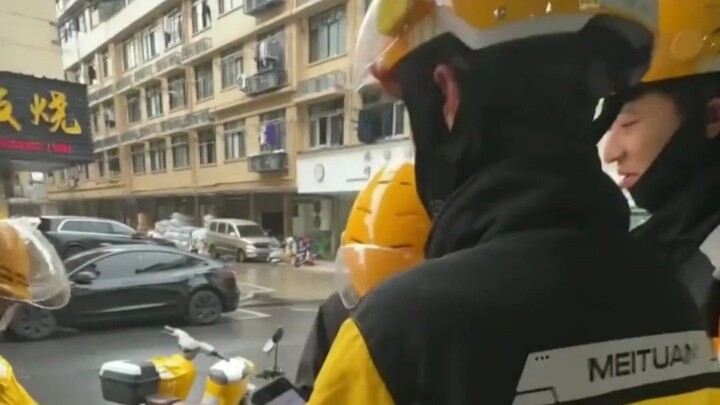 Delivery Guy: Fine, it doesn’t taste good—I know that already!