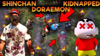 GTA 5 | GRANNY KIDNAPPED SHINCHAN AND DORAEMON IN GTA5