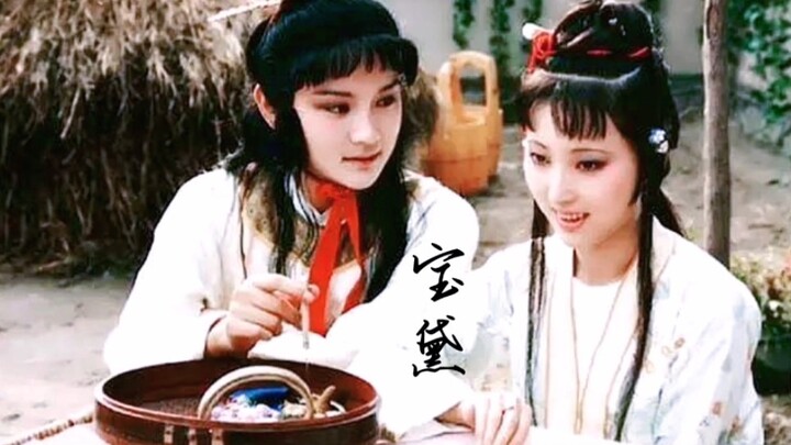 Dream of the Red Chamber | Baochai & Daiyu | Dalam setiap detail ranting yang rimbun, ia benar-benar
