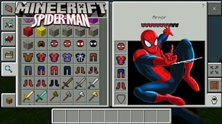 จะเป็นอย่างไรถ้ามี ตัวละครจาก เรื่อง “ สไปเดอร์แมน Peter Parker!? ”มาอยู่ในเกมมายคราฟ | Minecraft Pe