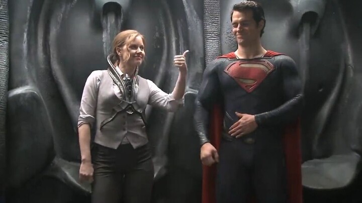【MOS】Man of Steel Behind the Scenes: Henry is so cute