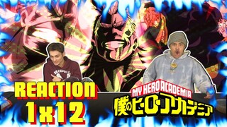 My Hero Academia | 1x12: “All Might" REACTION!!