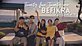 Befikra || Twenty five twenty one|| Fmv || Korean mix || Hindi mix