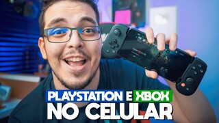 PS5 e XBOX SERIES X no CELULAR - BackBone Review no Iphone