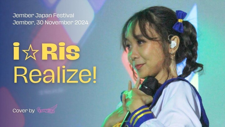 i☆Ris - Realize! (Cover by TSUYOSA) @Jember Japan Festival (Jember, 30 Nov 2024)